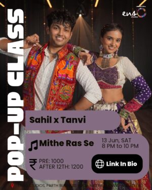 POP-UP CLASS WITH SAHIL & TANVI