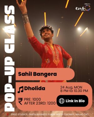 POP-UP CLASS WITH SAHIL - 24 AUG 8 PM